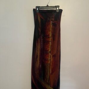 Strapless Slip Dress